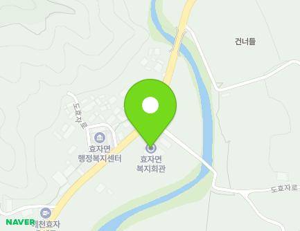 경상북도 예천군 효자면 도효자로 1490-6 (효자면복지회관) 지도