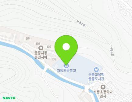 경상북도 울릉군 울릉읍 봉래길 128-3 (저동초등학교) 지도