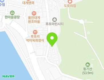 경상북도 울진군 후포면 후포로 199 (동화당구장) 지도