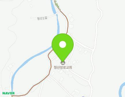 경상북도 의성군 구천면 청산1길 78-7 (청산교회) 지도