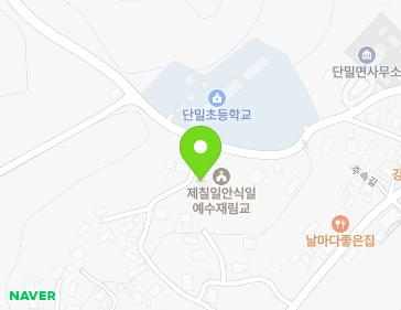 경상북도 의성군 단밀면 중동단밀로 932 (재림교회) 지도