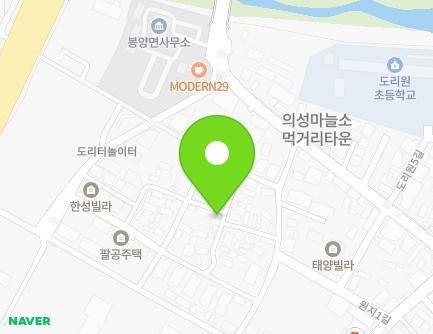 경상북도 의성군 봉양면 원지1길 54-1 (화전1리경로당) 지도