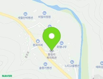 경상북도 청도군 운문면 운문로 1348-3 (통점리복지회관) 지도