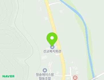 경상북도 청송군 현서면 청송로 355 (월정장로교회) 지도