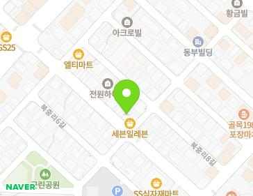 경상북도 칠곡군 석적읍 북중리7길 18 (고향마을빌라) 지도