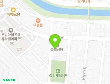 경상북도 칠곡군 석적읍 남중리2길 24-6 (중리성당) 지도
