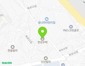 경상북도 칠곡군 약목면 복성11길 24-6 (한강주택) 지도