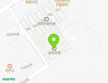 경상북도 칠곡군 왜관읍 석전로9길 19 (삼진주택) 지도