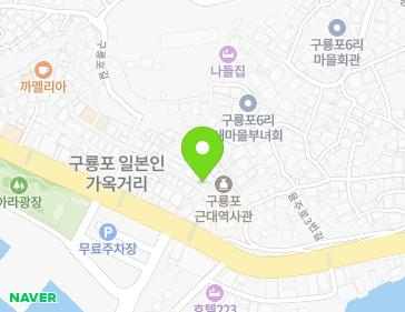 경상북도 포항시 남구 구룡포읍 구룡포길 153 지도