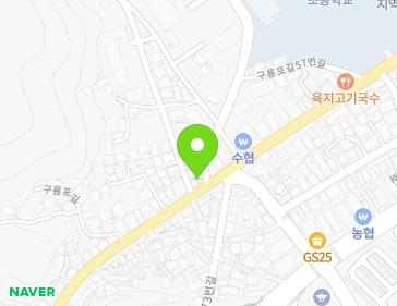 경상북도 포항시 남구 구룡포읍 구룡포길 41-1 지도