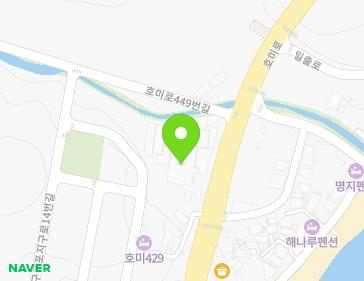 경상북도 포항시 남구 구룡포읍 호미로 439 지도