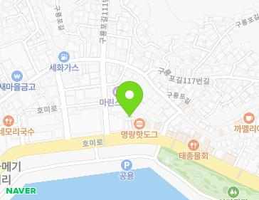 경상북도 포항시 남구 구룡포읍 호미로 249-4 지도