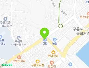 경상북도 포항시 남구 구룡포읍 구룡포길 74 (구룡포신용협동조합) 지도