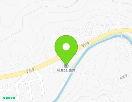 경상북도 포항시 남구 구룡포읍 호미로 44-3 (병포2리마을회관) 지도