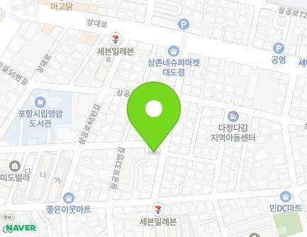 경상북도 포항시 남구 상공로46번길 30 (대도동, 부일빌라) 지도