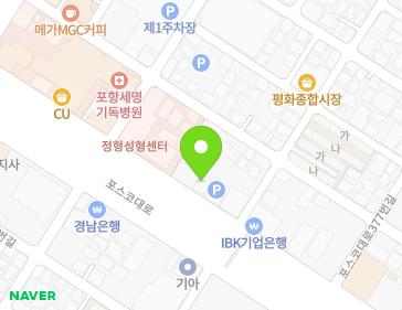 경상북도 포항시 남구 포스코대로 363 (대도동) 지도