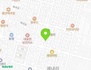 경상북도 포항시 남구 대송면 제내길53번길 15-2 지도