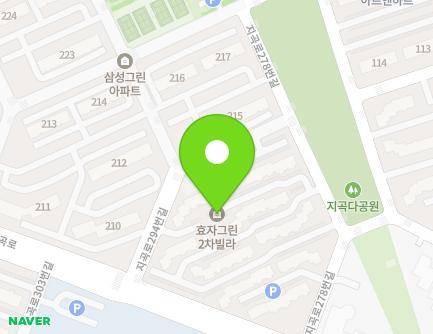 경상북도 포항시 남구 지곡로 278 (지곡동, 효자그린아파트) 지도