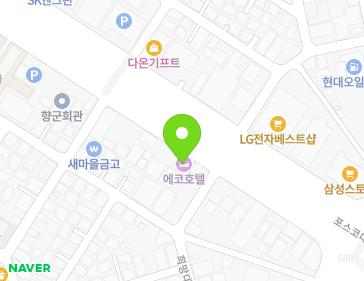 경상북도 포항시 남구 포스코대로 430 (해도동) 지도