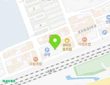 경상북도 포항시 남구 효자동길1번길 8 (효자동) 지도