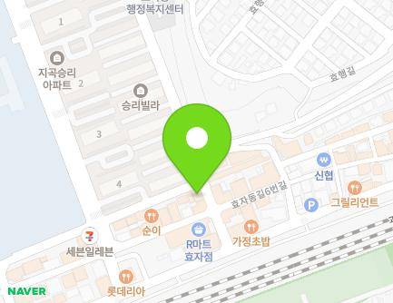 경상북도 포항시 남구 효자동길 7 (효자동) 지도
