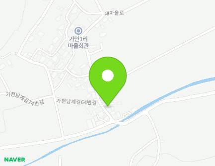 경상북도 포항시 북구 기계면 가천남계길64번길 2 지도