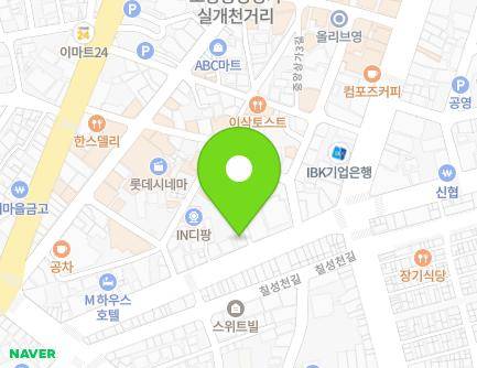 경상북도 포항시 북구 칠성로 17-1 (남빈동) 지도