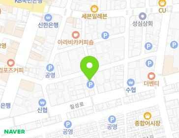 경상북도 포항시 북구 칠성로47번길 3 (남빈동) 지도