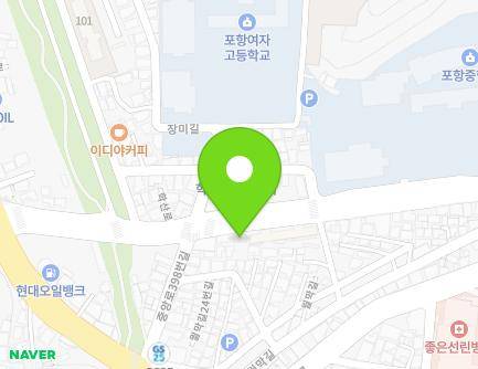 경상북도 포항시 북구 학산로 22 (대신동) 지도