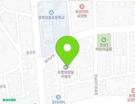 경상북도 포항시 북구 양덕남로8번길 3 (장성동, 장량동우체국) 지도