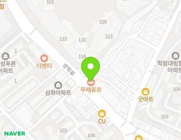 경상북도 포항시 북구 양학로 44 (학잠동) 지도