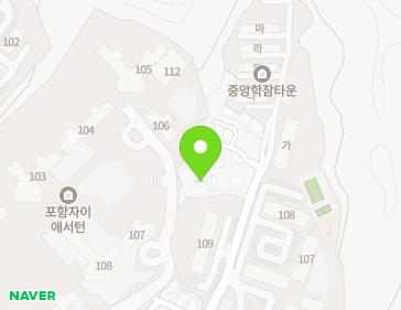 경상북도 포항시 북구 양학로34번길 33-8 (학잠동) 지도
