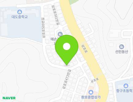 경상북도 포항시 북구 삼호로509번길 29-1 (환호동, 전원빌라) 지도