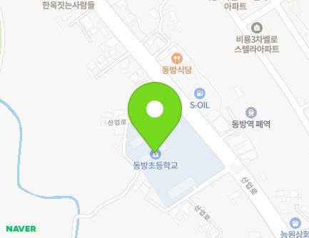 경상북도 경주시 산업로 3485-8 (동방동, 동방초등학교) 지도