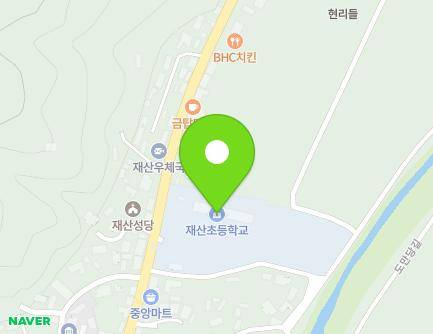 경상북도 봉화군 재산면 재산로 514 (재산초등학교) 지도