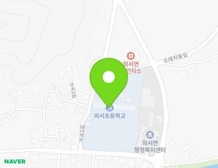 경상북도 상주시 외서면 가곡1길 20 (외서초등학교) 지도