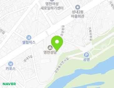 경상북도 영천시 최무선로 236 (성내동, 영천천주교회) 경상북도 영천시 최무선로 236 (성내동, 영천천주교회) 지도