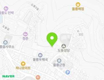 경상북도 울릉군 울릉읍 행남길 9 (도동천주교회) 지도