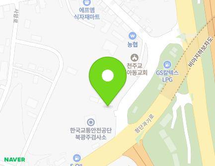 광주광역시 광산구 사암로 877 (도천동, 한국교통안전공단북광주검사소) 지도