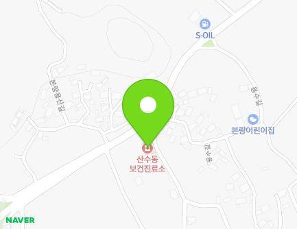 광주광역시 광산구 본량용강길 10 (산수동, 산수보건진료소) 지도