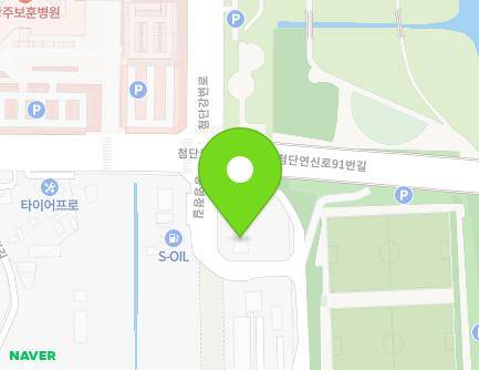 광주광역시 광산구 풍영정길 470 (산월동, 예수나무교회) 지도