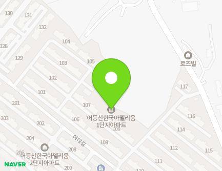 광주광역시 광산구 여대길 290 (산정동, 어등산한국아델리움1단지) 지도