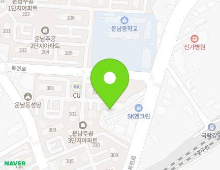 광주광역시 광산구 목련로 303-10 (신가동) 지도