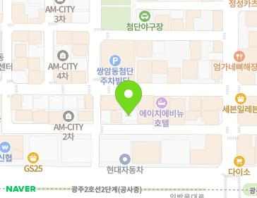 광주광역시 광산구 첨단중앙로152번길 6-21 (쌍암동, 해피니스) 지도