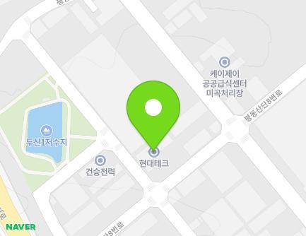 광주광역시 광산구 평동산단8번로 17 (연산동, 현대테크) 지도