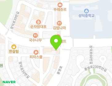 광주광역시 광산구 풍영로 261 (장덕동) 지도