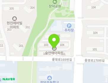 광주광역시 광산구 풍영로169번길 16 (장덕동, 수완숲안애아파트) 지도