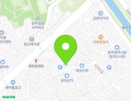 광주광역시 남구 천변좌로370번길 22-3 (구동) 지도