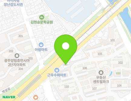 광주광역시 남구 대남대로 53 (방림동, 김신석외과) 지도