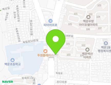 광주광역시 남구 독립로 48 (백운동, 21세기유통) 지도